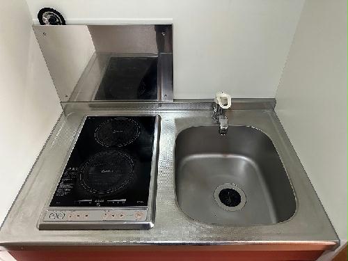 キッチン　キッチン混合水栓設置済みです