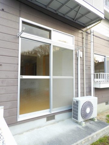 バルコニー　落ち着いた時間を過ごせるバルコニーです