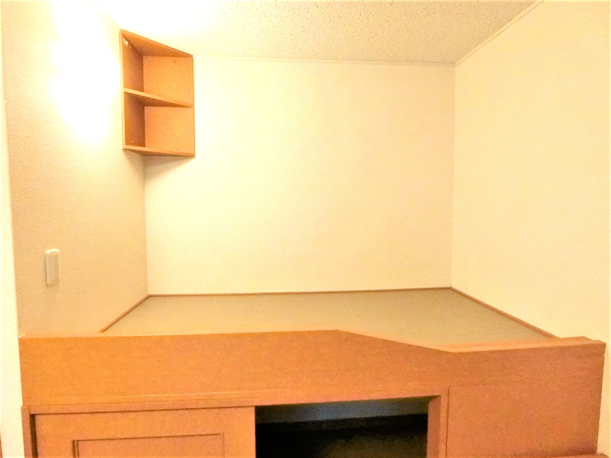 その他部屋・スペース　ベッドスペース（下部に大型収納を完備）です☆