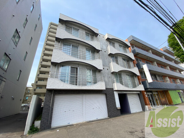 建物外観　札幌市中央区北３条西「ブランノワールＷ１８．ｅｘｅ」