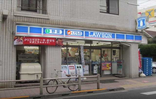 コンビニ　ローソン 百人町二丁目店（コンビニ）まで0m