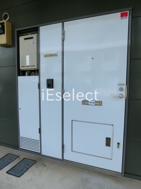 セキュリティ　訪問者の顔が見えて安心のＴＶモニターホン付きです