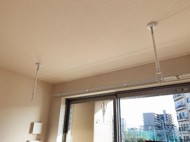 その他設備　室内物干し