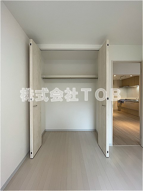 収納　洋室６帖　収納※クリーニング中の撮影※