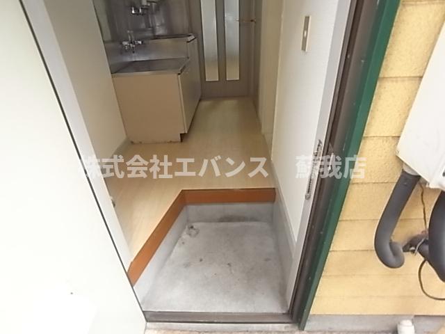 玄関　ゆったりとした玄関です