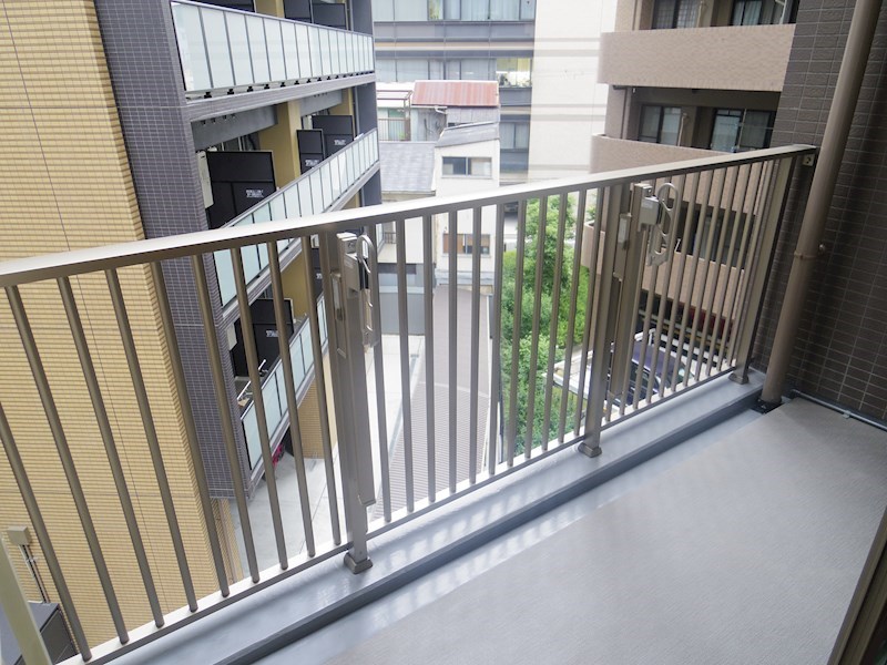 バルコニー　同施工会社の写真です