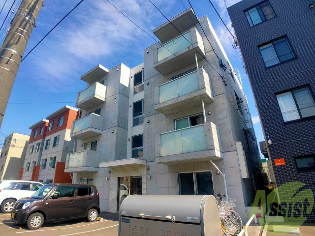 建物外観　札幌市北区北３０条西「ＲＩＮＧＴＲＥＥ」