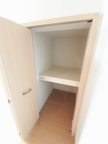 収納　十分な収納スペースがあります