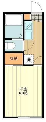 レオパレス国立東の間取り写真