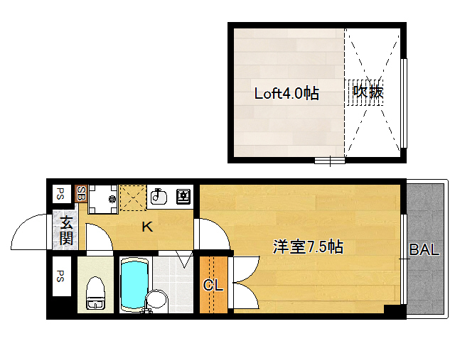 K‐houseの間取り写真