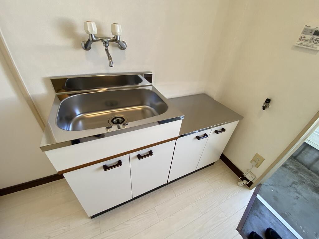 洗面設備　綺麗に清掃されたキッチン♪