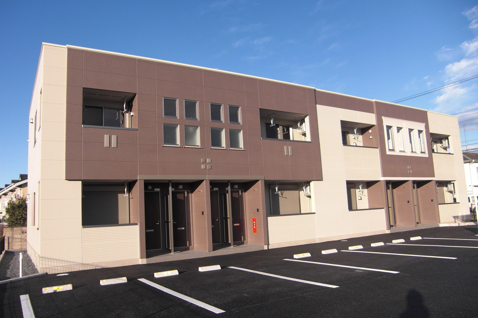 建物外観　栃木市内希少なペット可！2階角部屋です！