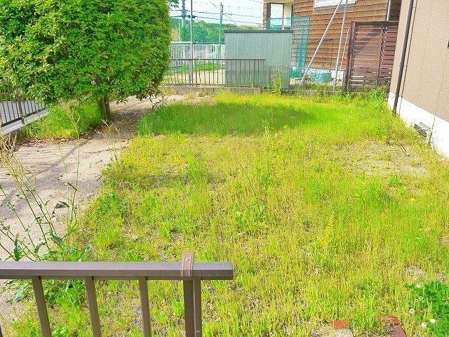 庭　お庭が付いています