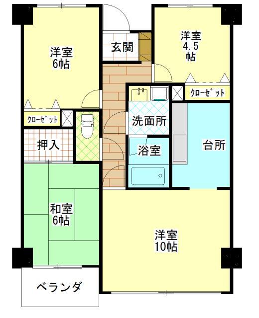 サンコーマンションの間取り