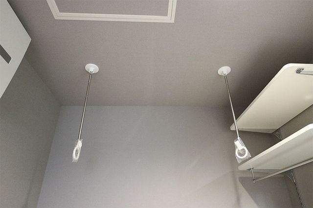 その他設備　室内物干し金物