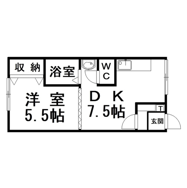 エーコー大楽毛Ｂの間取り