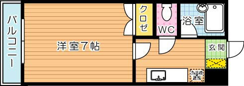 デュエル本城 A棟の間取り