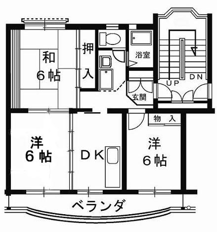 サンシャイン笹原の間取り