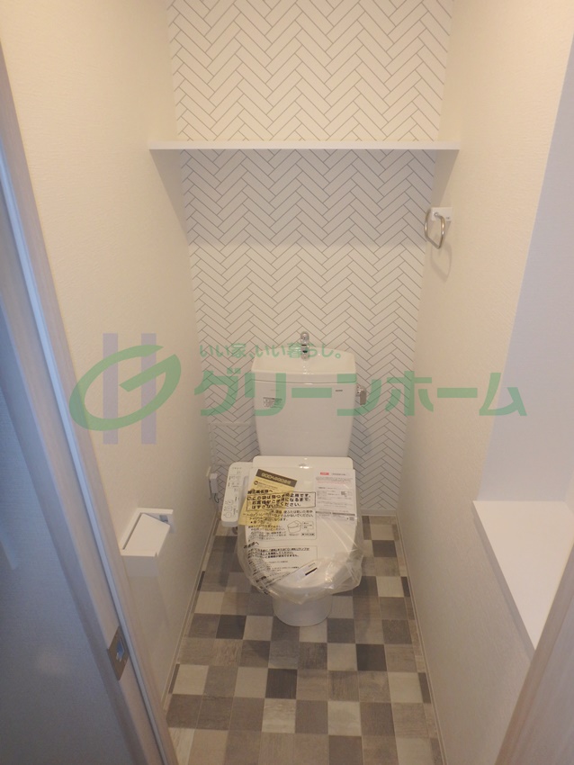 地下鉄千日前線 新深江駅 徒歩1分 11階建 築3年のトイレ写真