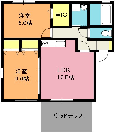 ルミエール春日Iの間取り