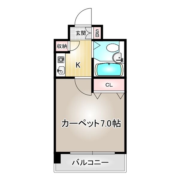 【ダイアパレス上前津の間取り】