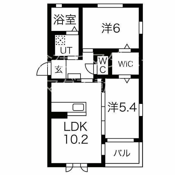 【ウィングクレストの間取り】