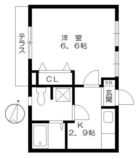 メゾンフアシオンの間取り