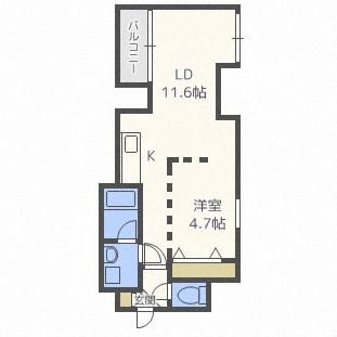 札幌中央レジデンスの間取り