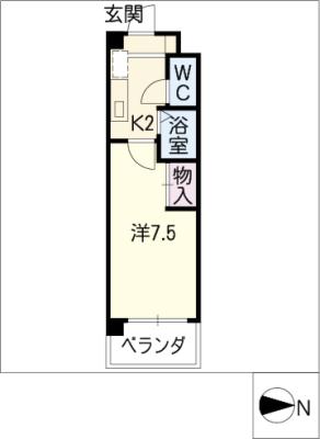 パーク神田の間取り