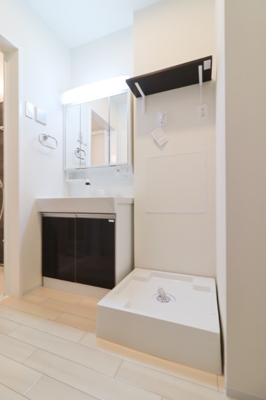 洗面設備　図面と現状に相違がある場合には現状を優先