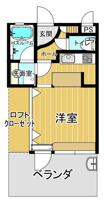 ＴＯＹ　ＨＯＵＳＥ　IIトイハウス（学生向け）の間取り