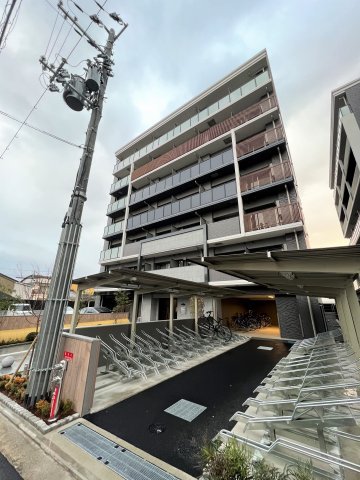 【プレサンスTHE KYOTO東福寺EASTの建物外観】