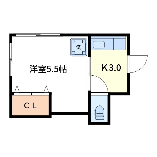 江戸川区西篠崎のマンションの間取り