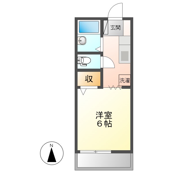 サンライフひろみねＣの間取り