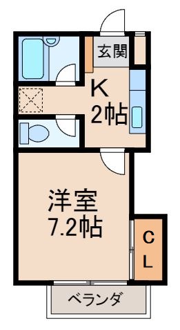 メゾンゆみねの間取り