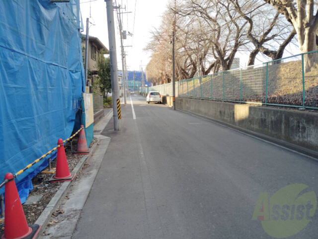 【仙台市若林区表柴田町のアパートの駐車場】