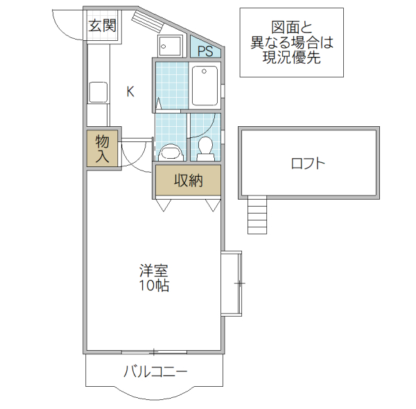 グランクレール 2番館の間取り