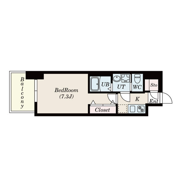 S-RESIDENCE名駅南の間取り