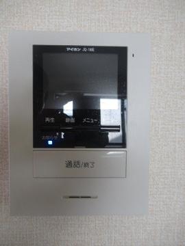 エーデルハイム　セキュリティ　カメラ付インターホン