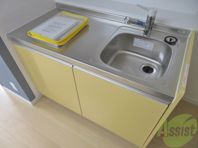 キッチン　こちらがキッチンです。料理するのが楽しみですね。