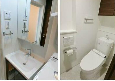 洗面設備　ジェノヴィア本羽田スカイガーデン