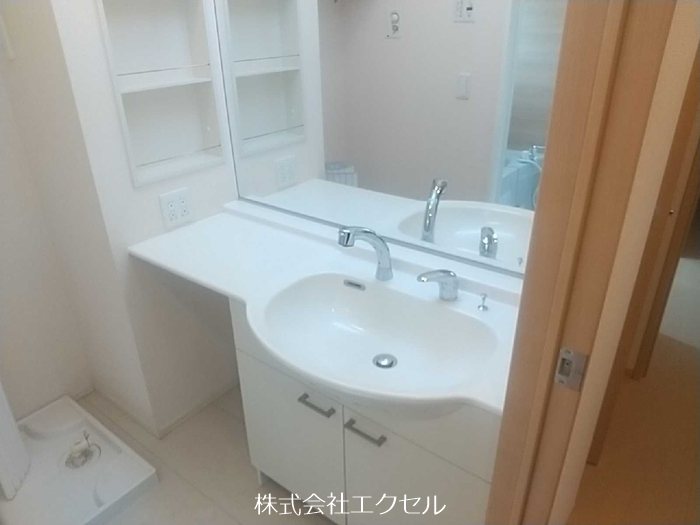 洗面設備　独立洗面台です。