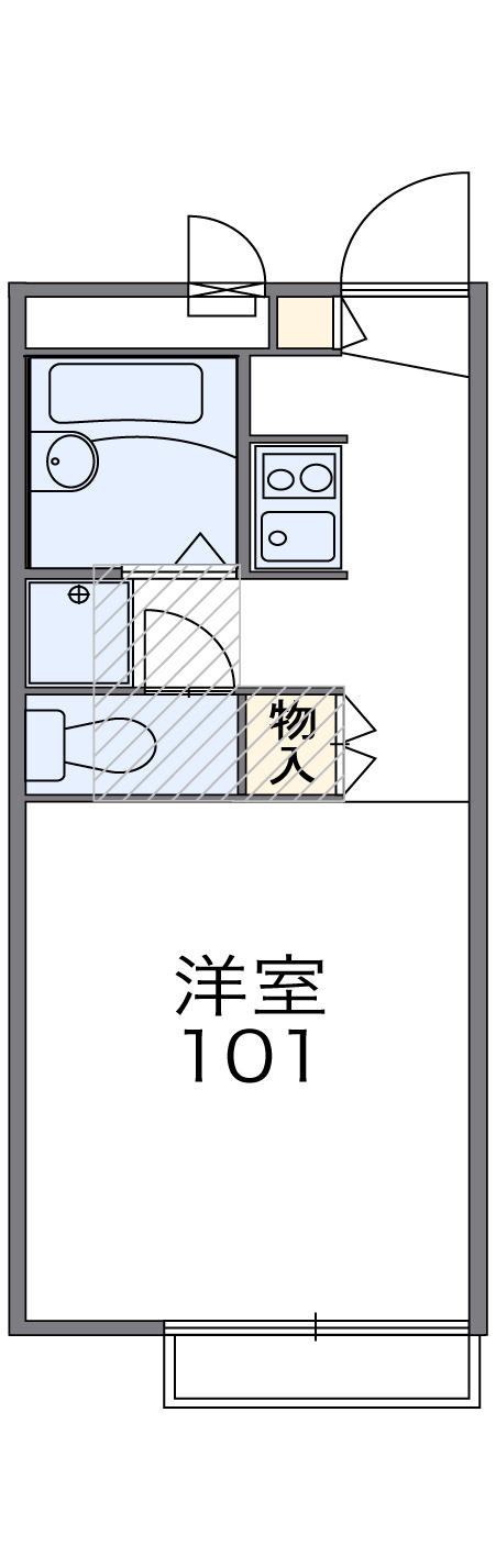 グリーンヒルの間取り