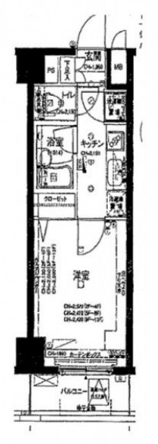 パレステュディオ渋谷WESTの間取り