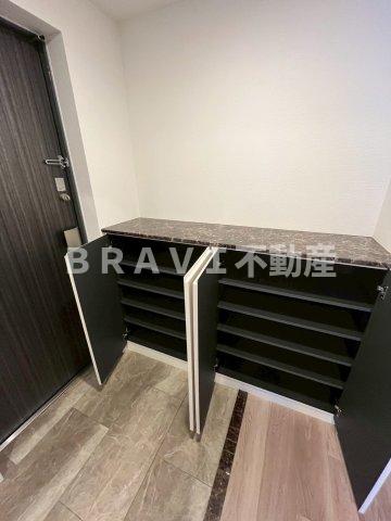 収納　【RISING Maison 本町橋】シューズボックス