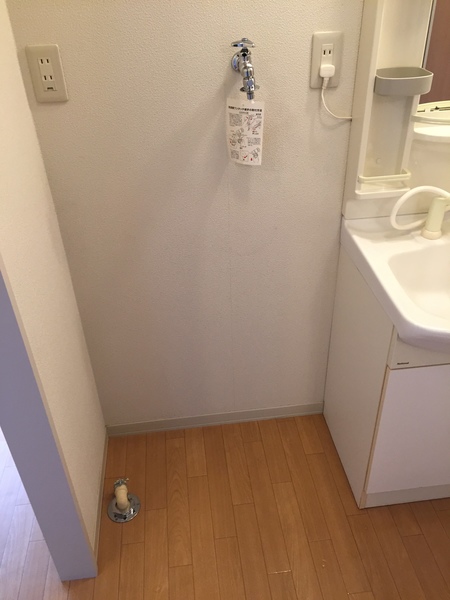 その他設備　洗濯機置き場