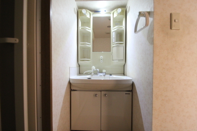 洗面設備　他号室の写真です