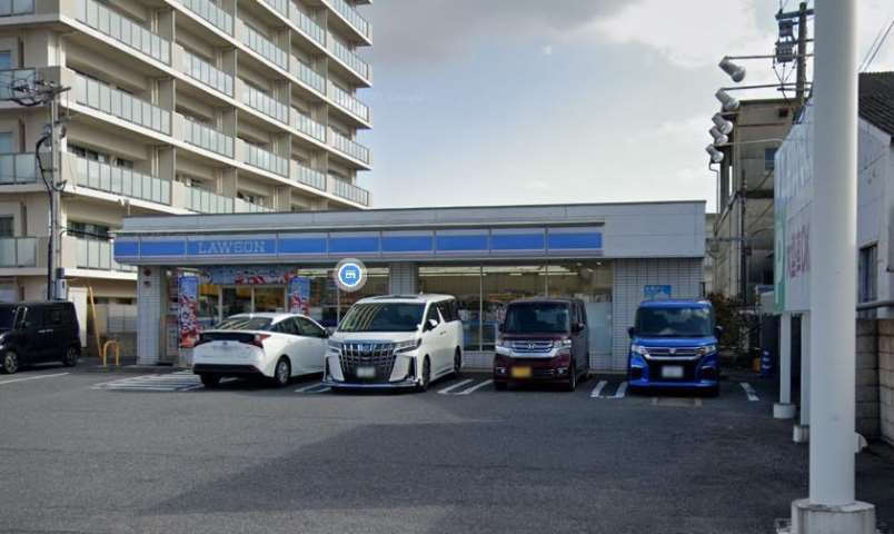 コンビニ　ローソン大分下郡バイパス店（コンビニ）まで384m