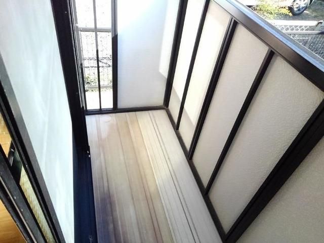 バルコニー　広々としたバルコニーです