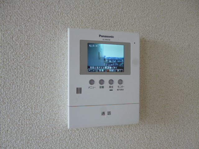 セキュリティ　来訪者をしっかり確認できるＴＶモニターホン